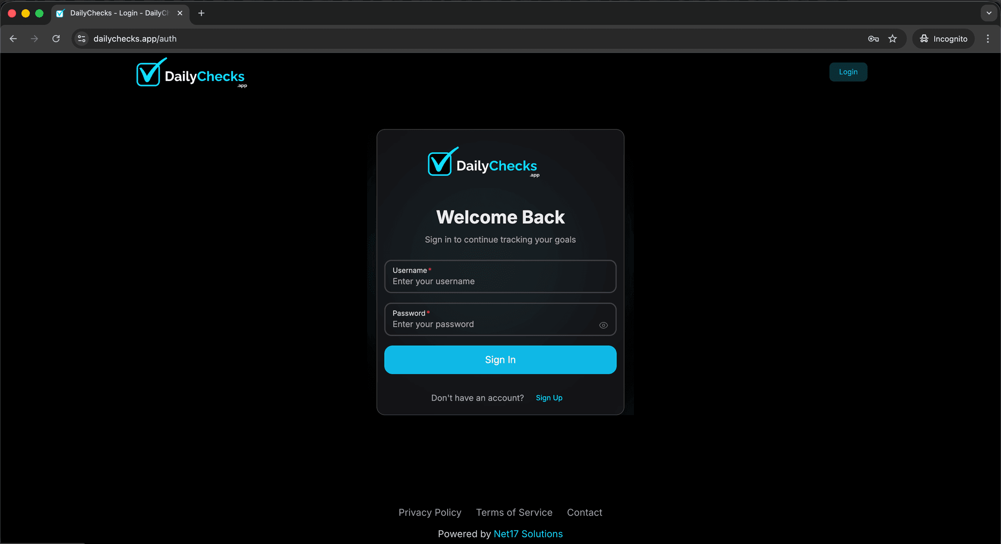 Login